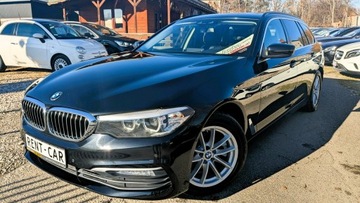 BMW Seria 5 G30-G31 Touring 520d 190KM 2018 BMW 520 190PS OPŁACONY Bezwypadkowy Automat, zdjęcie 1
