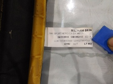 DELTA III SEDAČKA SEDADLA PRAVÝ PŘEDNÍ