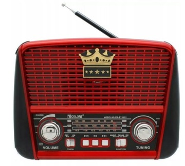 Radio sieciowo-bateryjne AM, FM, SW SOLAR