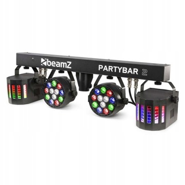 Комплект освещения 2xPAR RGBW 2x DERBY DMX PILOT