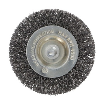 ПРОВОЛОЧНАЯ ДИСКОВАЯ ЩЕТКА ДЛЯ СВЕРЛ 80 ММ