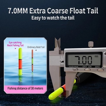 СВЕТЯЩИЙСЯ поплавок – плавучесть 25 г – изменение цвета + две функции 2 батарейки