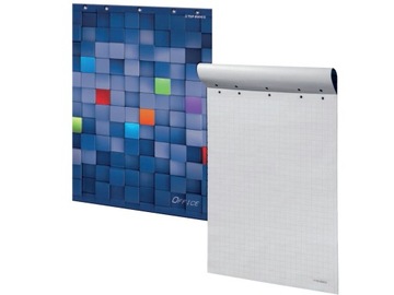 ЧЕРНЫЙ флипчарт + БУМАГА + МАРКЕРЫ, губка, МАГНИТЫ