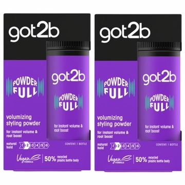 GOT2B Puder dodający objętość do włosów 2x10g