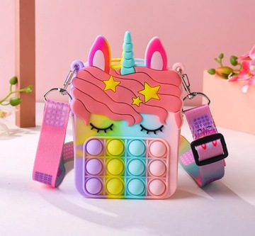 СУМКА POP IT PUSH BUBBLE ПОДАРОК ​​ДЛЯ 10-ЛЕТНЕЙ ДЕВОЧКИ