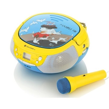 БУМБОКС РАДИО MP3 КАРАОКЕ РАДИО МИКРОФОН USB GOGEN