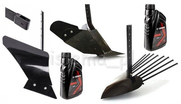 CEDRUS GLX540 Diesel Tiller + плуг + пол + макет + масла