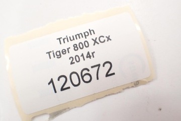 Triumph Tiger 800 XCx 10-17 Siedzenie pasażera