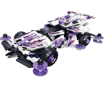 Klocki Samochód Drift Four-Wheel 595 el.
