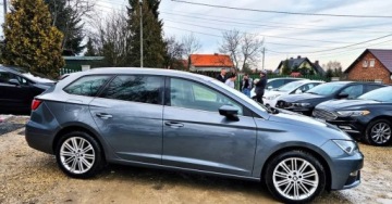 Seat Leon III ST Facelifting 1.4 EcoTSI 150KM 2018 Seat Leon BENZYNA AUTOMAT KAMERA skora alcantara 2x pdc serwis aso, zdjęcie 8