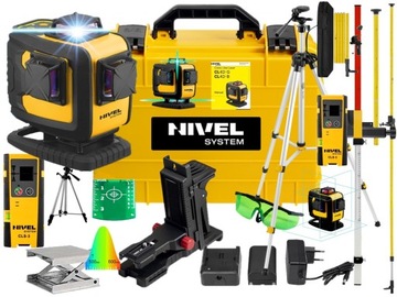 NIVEL SYSTEM CL4D-B 4X360 LASER KRZYŻOWY NIWELATOR