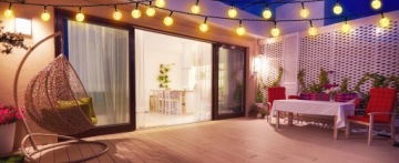 Светодиодная садовая гирлянда на солнечных батареях 12M 100X ДЕКОРАТИВНЫЙ ШАР