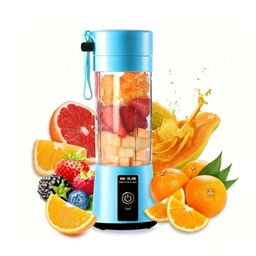 1 Szt. Elektryczny Miniblender Przenośny Mikser Do Użytku Domowego, 6