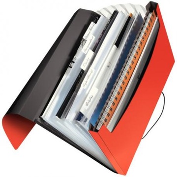 Teczka harmonijkowa LEITZ SOLID z 6 przegródkami j
