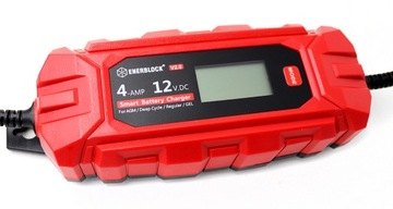 ŁADOWARKA DO AGM Żel 12V 4A Enerblock ENR12-4 V2.0