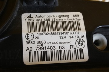 BMW 2 F45 F46 2014- SVĚTLOMET SVĚTLO PŘEDNÍ LED L EU