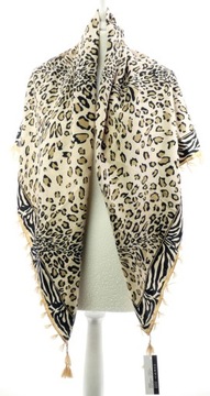 КРАСИВЫЙ ШАРФ С УЗОРОМ ПАНТЕРЫ