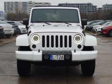Jeep Wrangler III Unlimited Facelifting 3.6 V6 Pentastar 284KM 2016 JEEP WRANGLER III 3.6 V6 284 KM Bezwypadkowy, SPORT, Automat, VAT 23%, zdjęcie 1