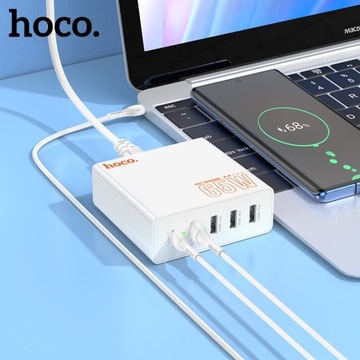 Быстрое зарядное устройство Type C USB-C Type-C PD 65 Вт GaN Quick Charge 3.0 QC3.0