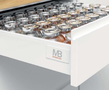 Ящик Modern Box 500 LOW A1, белый, квадратный GTV