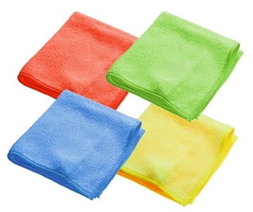 ŚCIERECZKA Z MIKROFIBRY ŚCIERECZKI 30x30 KPL 4SZT