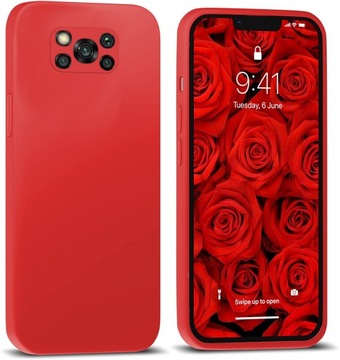 ЧЕХОЛ ДЛЯ XIAOMI POCO X3/X3 PRO СИЛИКОНОВЫЙ ЦВЕТ + СТЕКЛО