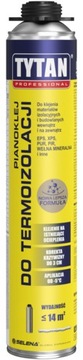 Pianoklej do Termoizolacji Tytan Professional 820ml Klej Szary Ocieplenia