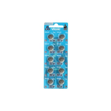 10 x zegarkowa bateria srebrowa 357F SR44 VINNIC