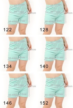 Шорты для мальчиков Детские велосипедные леггинсы 1/2 Шорты ЧЕРНЫЕ 140