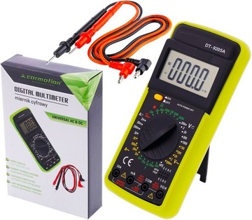 CYFROWY MIERNIK ELEKTRYCZNY MULTIMETR Z LCD