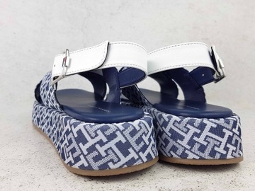 TOMMY HILFIGER LOGO SANDAL BUTY DAMSKIE SANDAŁY