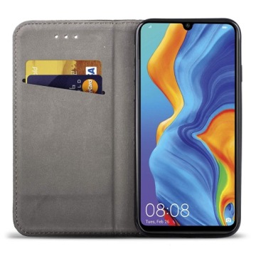SMART МАГНИТНЫЙ ОТКРЫТЫЙ КЕЙС + СТЕКЛО для Huawei P30 Lite
