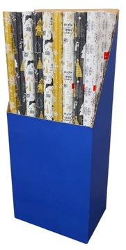 Декоративная бумага для упаковки рождественских подарков 2м