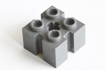 Lego klocek 2x2 39683 mod. ciemnoszary