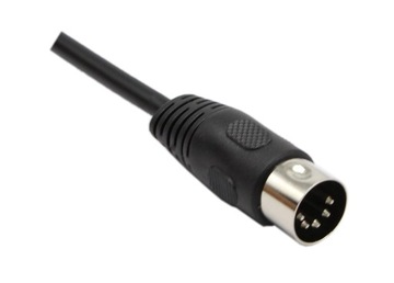 5-контактный MIDI-кабель Din, стереоштекер TRS 3,5 мм (1/8 дюйма) к 5-контактному разъему Din