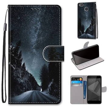 Xiaomi Redmi 4X Etui Pokrowiec Portfel Podpórka