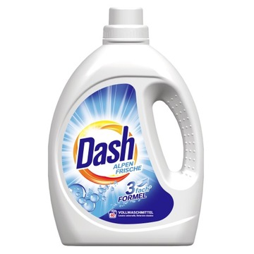 Płyn do prania białego niemiecki DE DASH 2,2l Alpen Frische 40 Prań