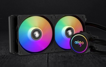 Водяное охлаждение DarkFlash Ac Se 240 для процессора компьютера привело Argb