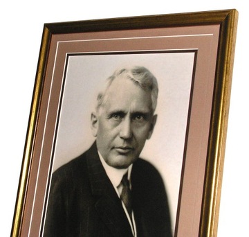 Раритетный сертификат с автографом Фрэнка Биллингса Келлога в рамке 1899 года