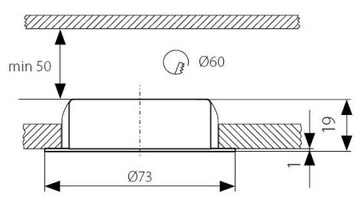 Галогенный светильник GAVI CT-2116 B C