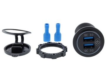 БЫСТРОЕ ЗАРЯДНОЕ УСТРОЙСТВО USB QC 3.0, ЗЕЛЕНОЕ РАЗЪЕМ