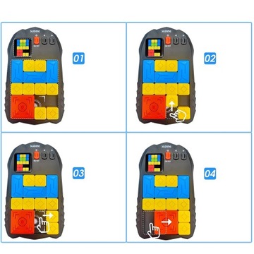 PUZZLE ZJEŻDŻALNIE GRA 500 POZIOMÓW ŁAMIGŁÓWKA EDUKACYJNY ODSZYFRUJ GIER