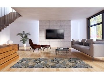 КОВРИК ДЛЯ КУХНИ, ГОСТИНОЙ, ПРОЧНЫЙ, ПРОТИВОСКОЛЬЗЯЩИЙ, 3D, 200СМ