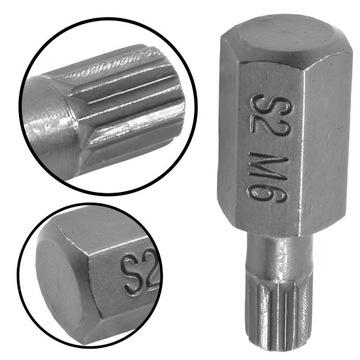 BIT 10MM SPLINE 6x30MM 