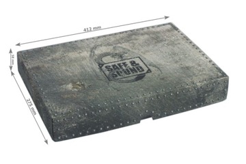 Pudełko standardowe z pianką raster 32 mm o podwyższonej gęstości (NOWE)