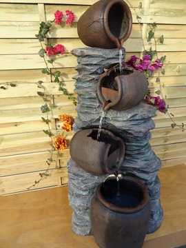 САДОВЫЙ ФОНТАН «ВОДОГРЗМОТЫ» высота 120 см! Светодиодное освещение!