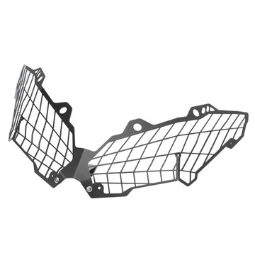 Osłona reflektora motocykla Grill Czarny reflektor Siatka osłona grilla
