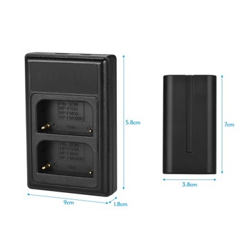 NP-F550 Интеллектуальное зарядное устройство USB и аккумулятор