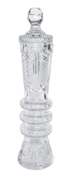 Duża kryształowa karafka