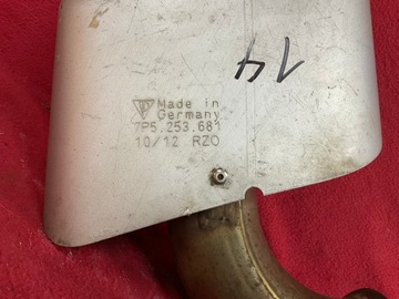 PORSCHE CAYENNE 7P KONCOVKA TLUMIČE